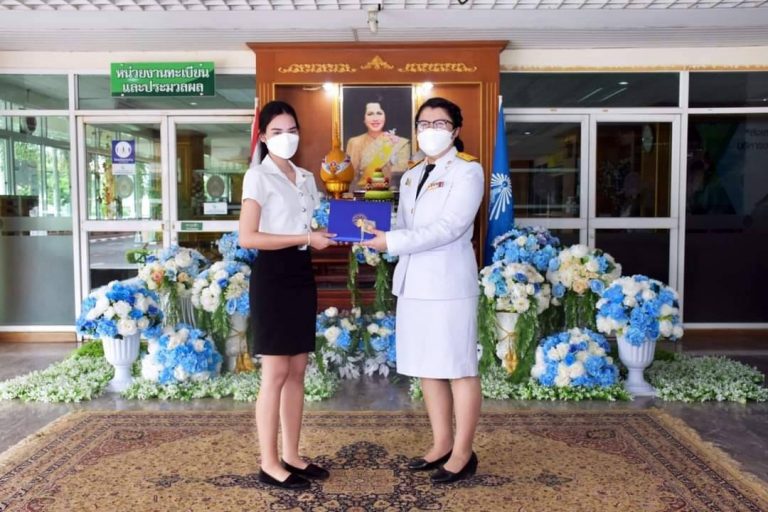 Read more about the article นักศึกษาสาขาวิชานิเทศศาสตร์ เข้ารับเกียรติบัตร รางวัลความประพฤติดี ของพุทธสมาคมแห่งประเทศไทยในพระบรมราชูปถัมภ์